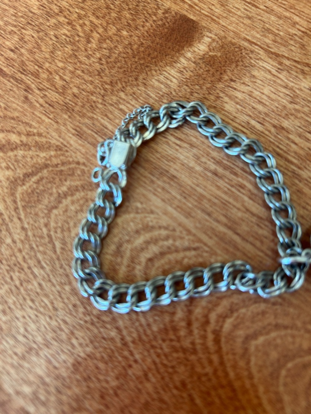 Vintage Sterling Silver Graduation Day Clasped Bracelet - Picture 5 of 8